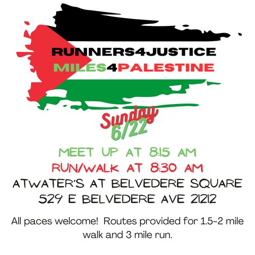 Runners4Justice - Miles4Palestine