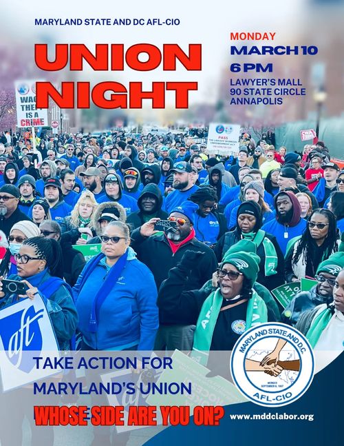 Union Night in Annapolis