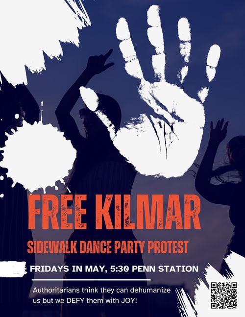 Free Kilmar! Sidewalk Dance Party Protest