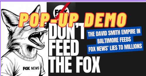 Fox Takedown Baltimore: "Don't Feed the Fox" Protest at Four Seasons